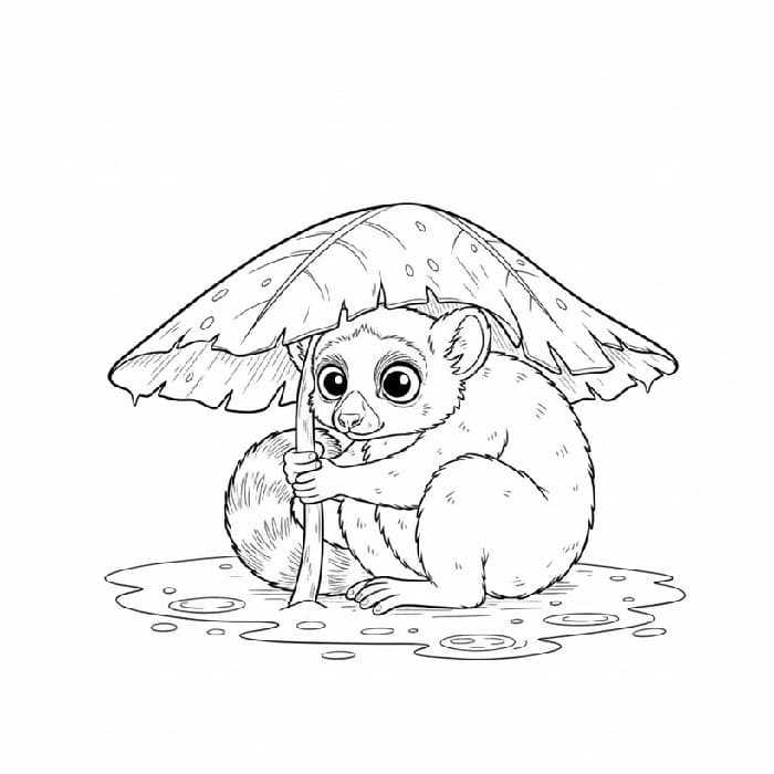 Lemur Rainy Retreat