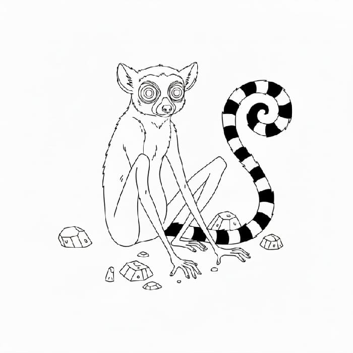 Lemur without a Leg