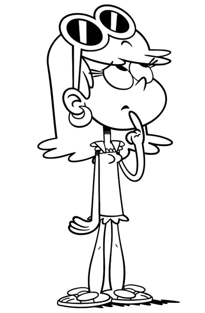 Leni Loud House Coloring Game Leni Loud House