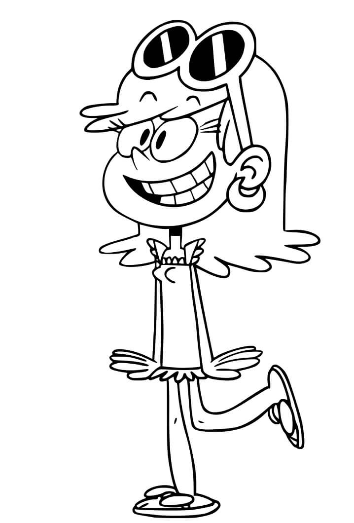 Leni Loud Coloring Game Leni Loud