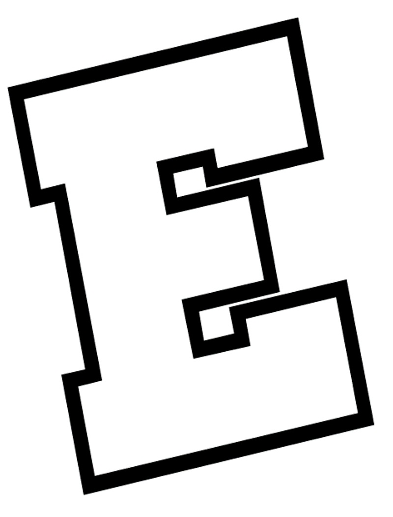 Letter E 5