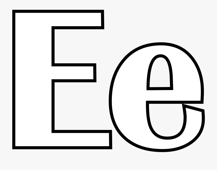 Letter E 8 Coloring Game Letter E 8