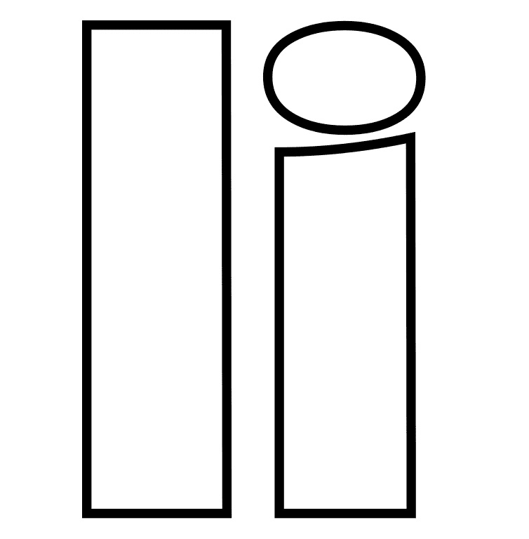 Letter I 4
