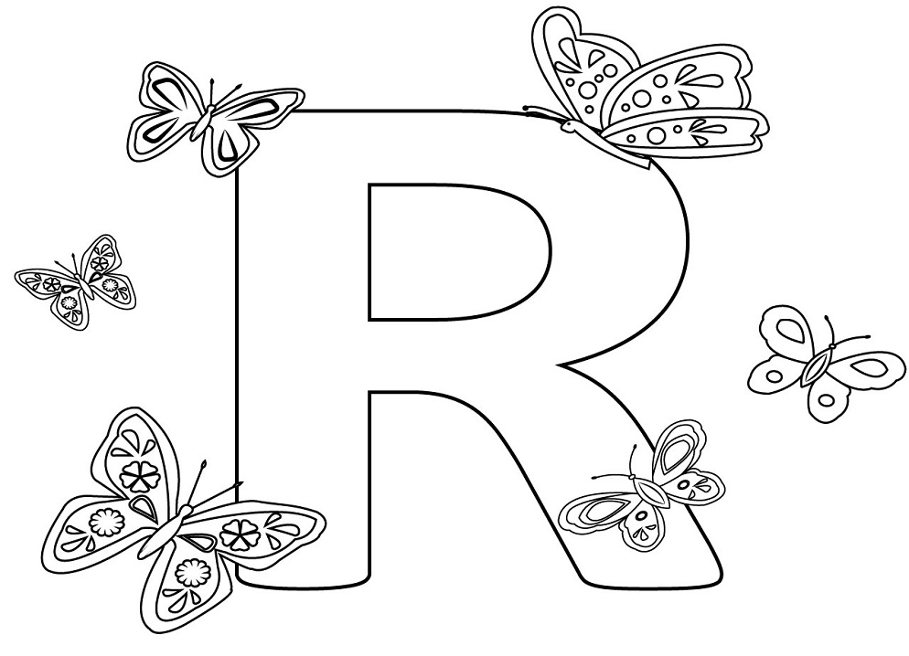 Letter R 5
