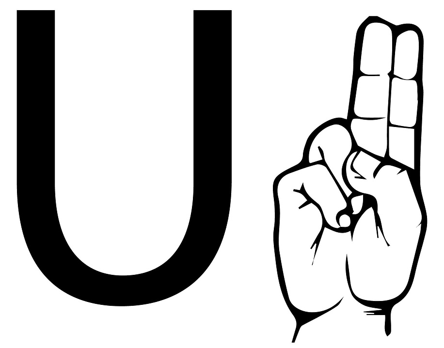 Letter U