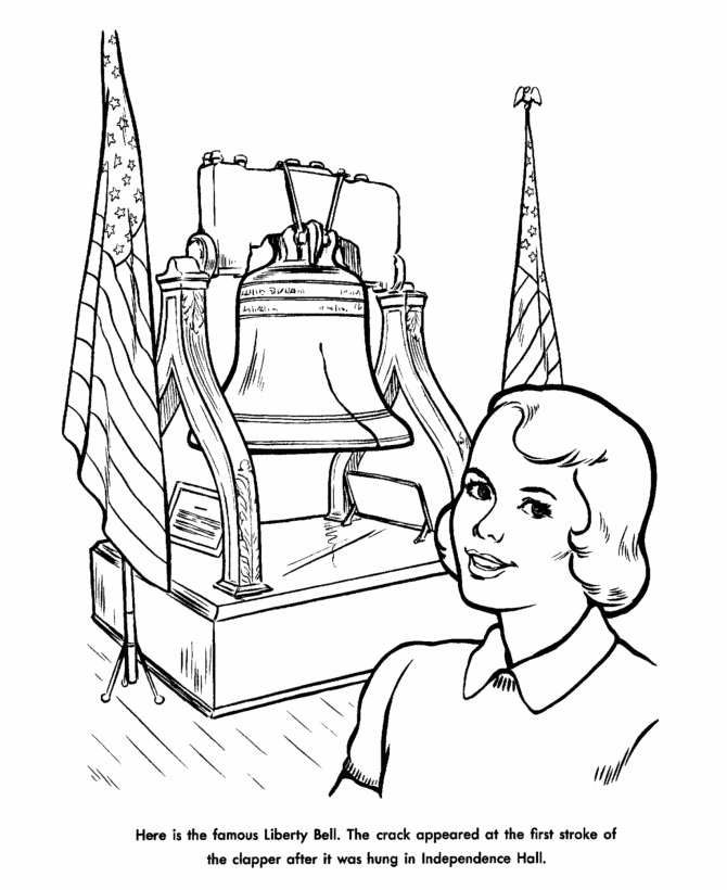 Liberty Bell Memorial Day Coloring Game Liberty Bell Memorial Day