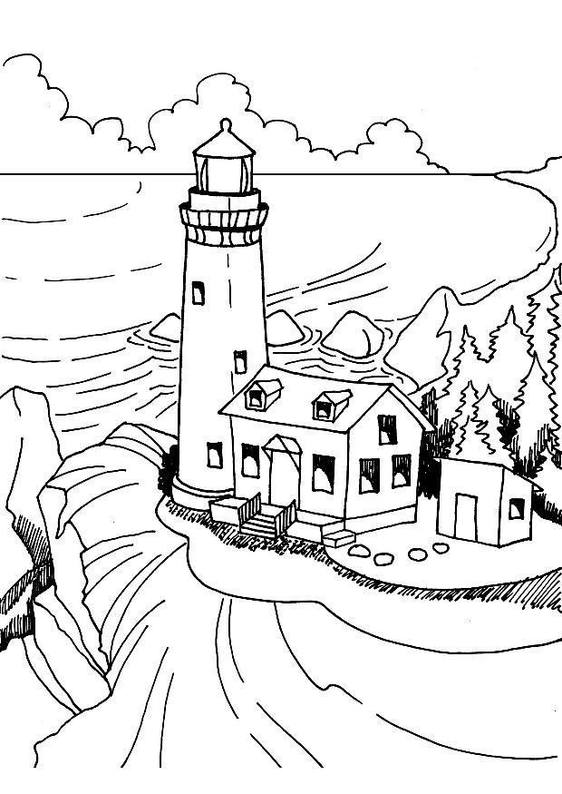 Lighthouse 4 Coloring Game Lighthouse 4
