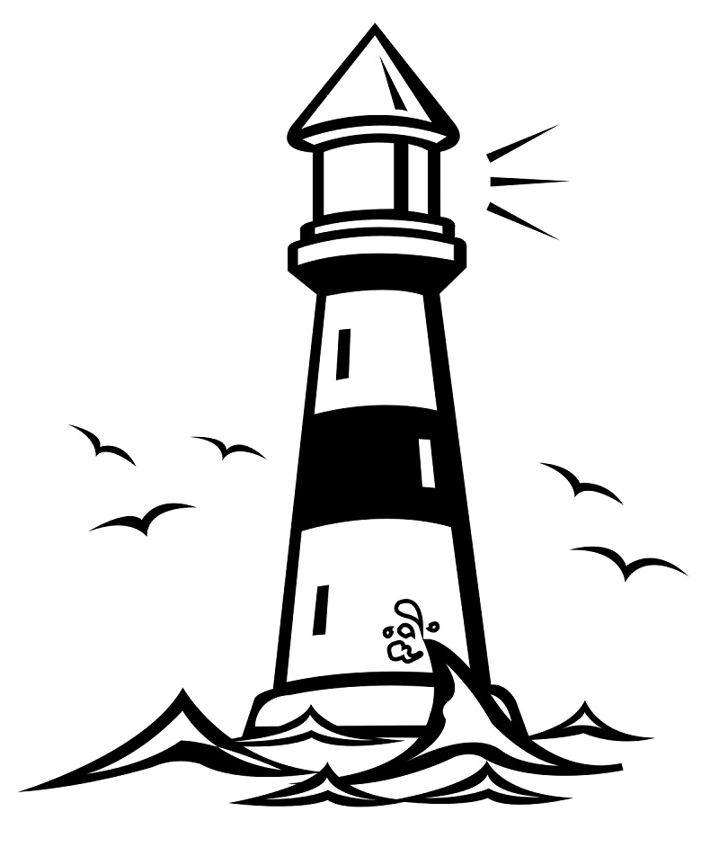 Lighthouse 8 Coloring Game Lighthouse 8