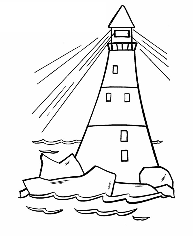 Lighthouse 9 Coloring Game Lighthouse 9