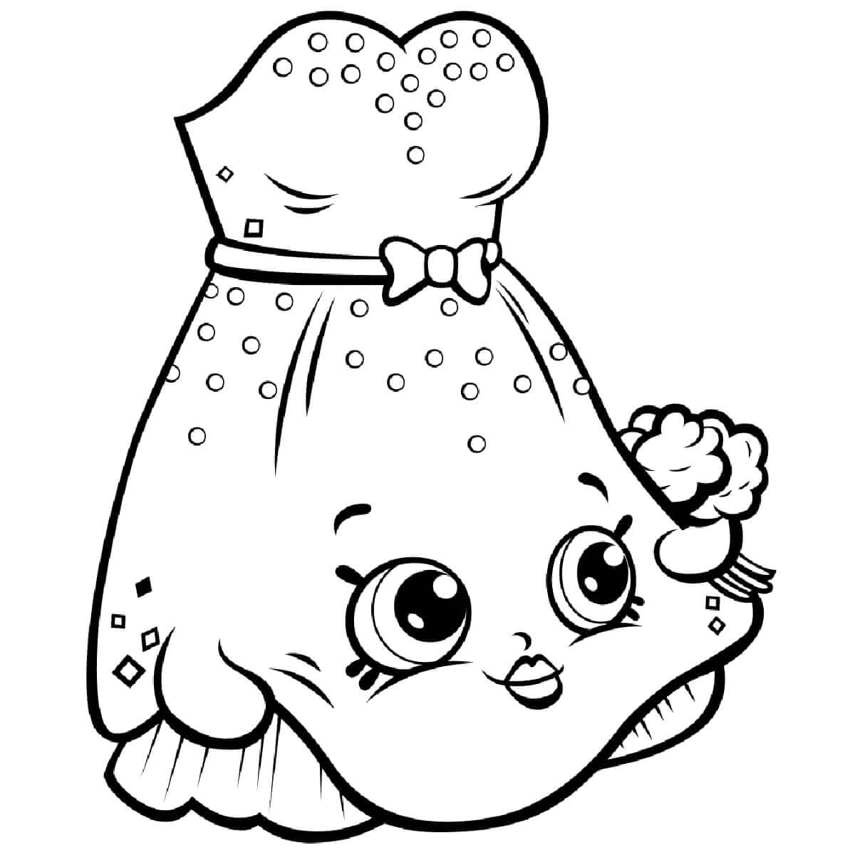 Lil Wedding Dress Shopkin Coloring Game Lil Wedding Dress Shopkin