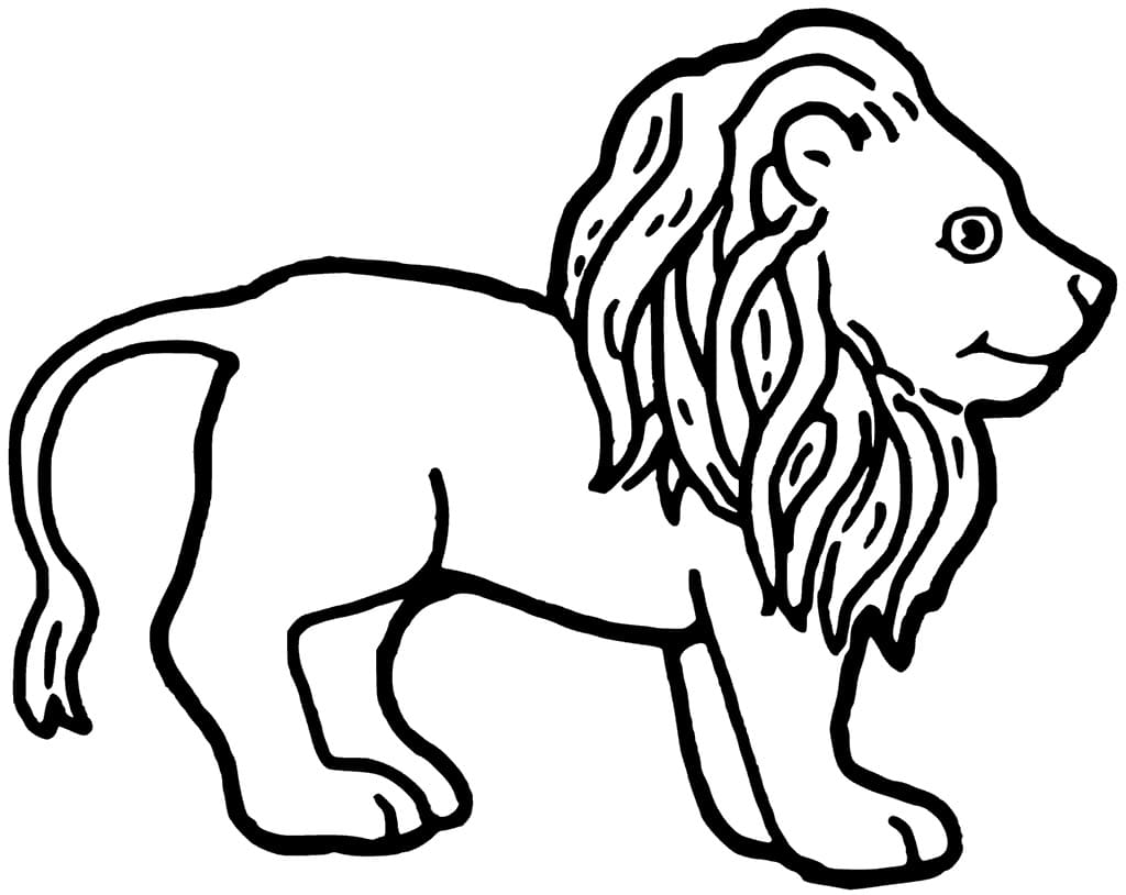 Lion Printable
