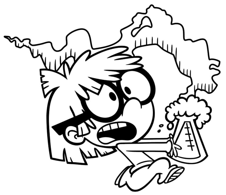 Lisa Loud House Coloring Game Lisa Loud House