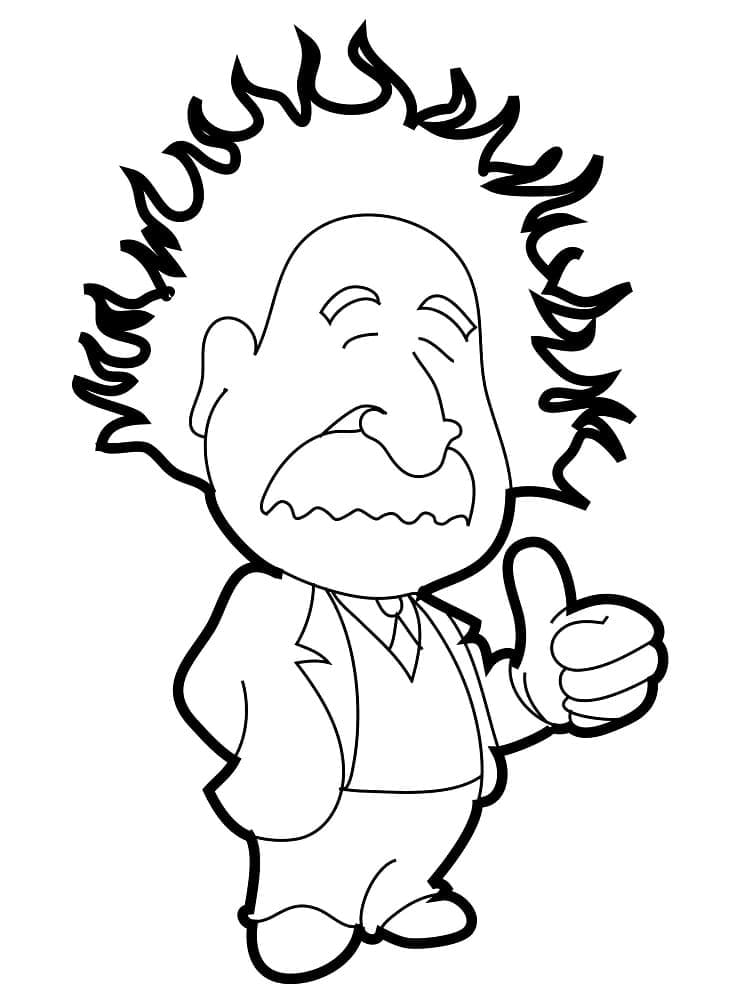Little Albert Einstein Coloring Game Little Albert Einstein