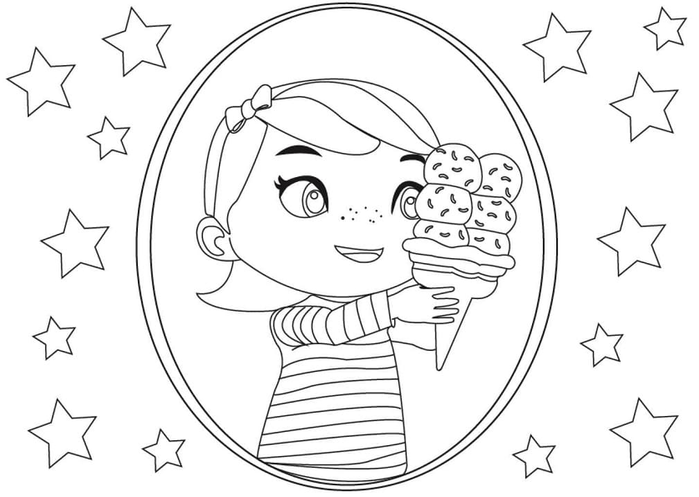 Little Baby Bum Mia Coloring Game Little Baby Bum Mia