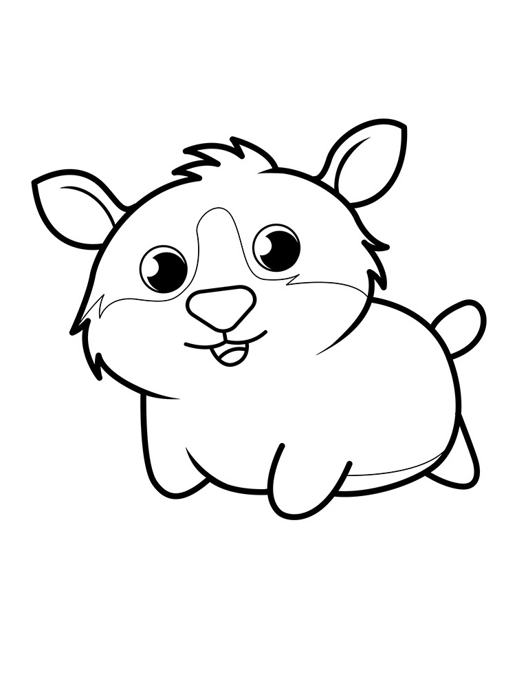 Little Guinea Pig Coloring Game Little Guinea Pig