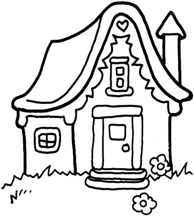Little House Coloring Game Little House