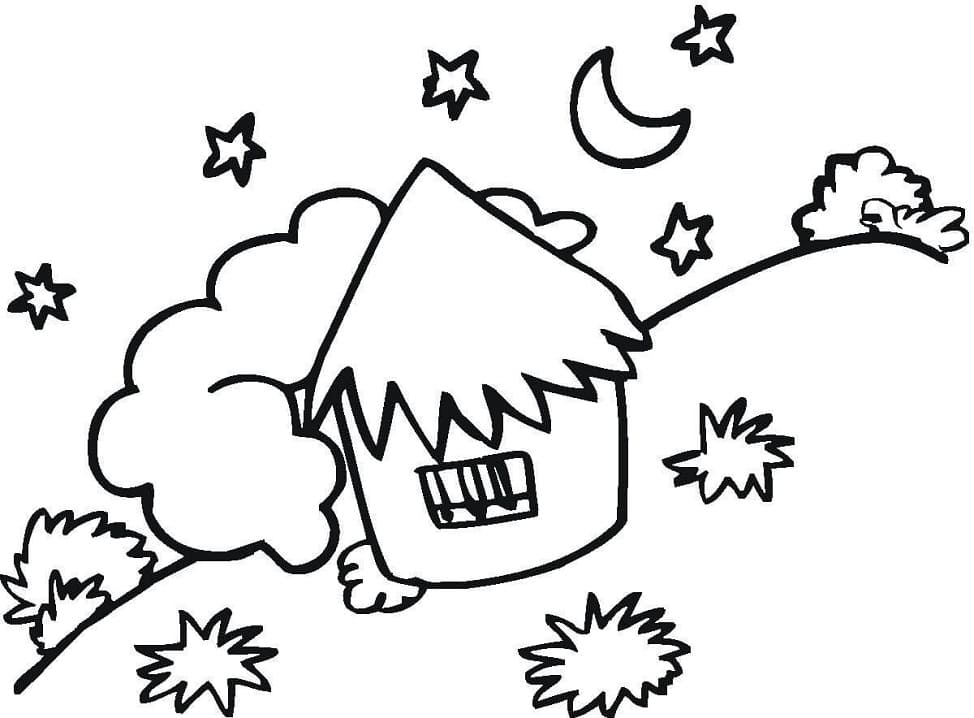 Little Hut Coloring Game Little Hut