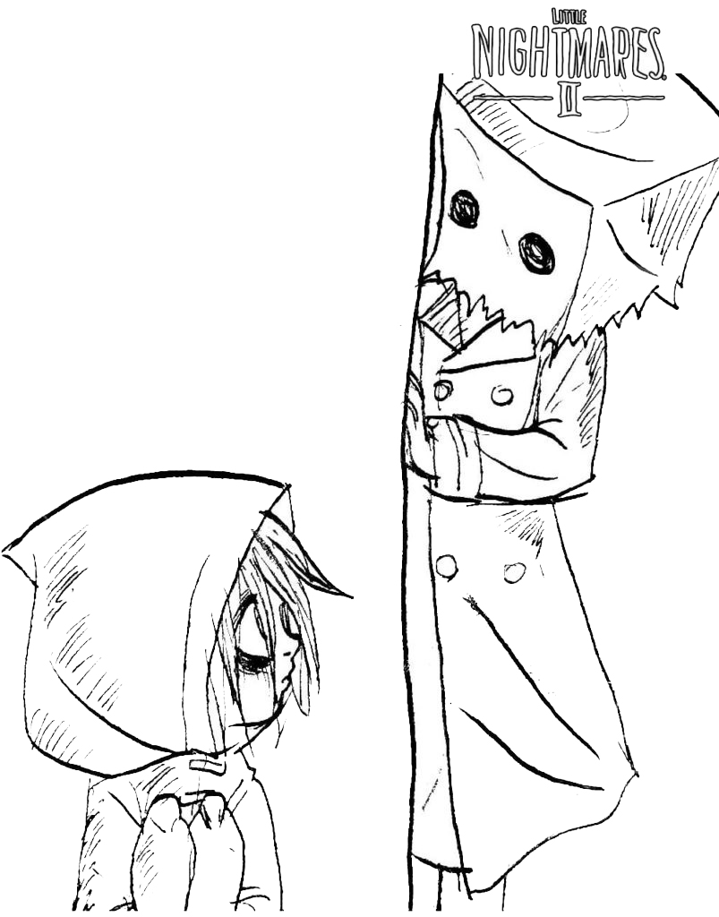 Little Nightmares Six and Mono