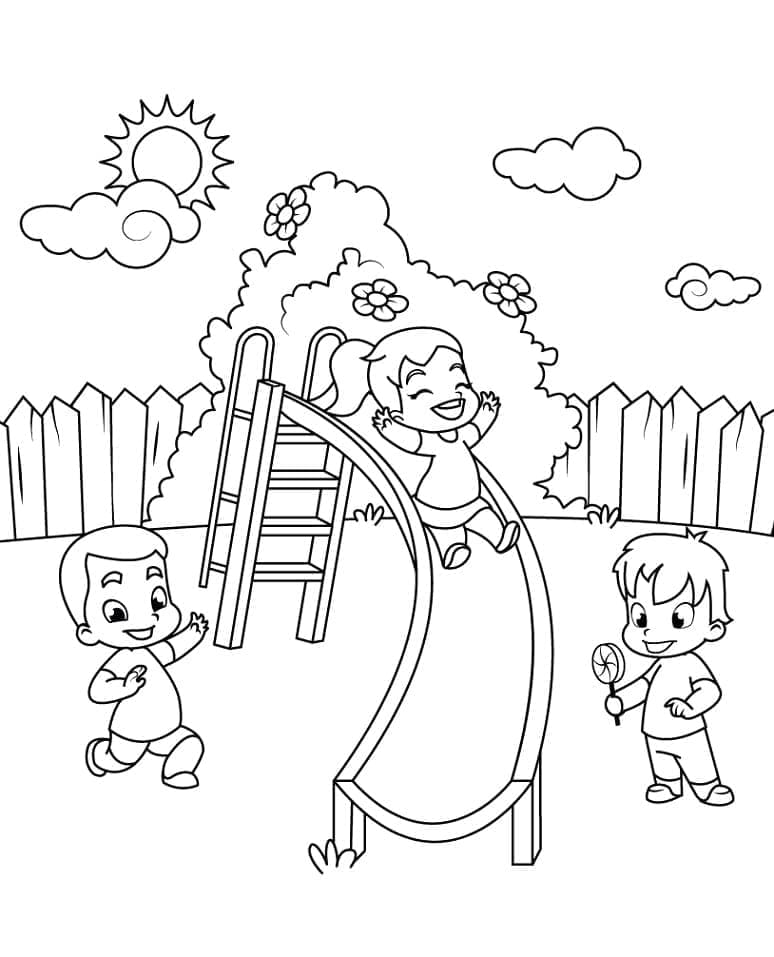 Little Park Coloring Game Little Park