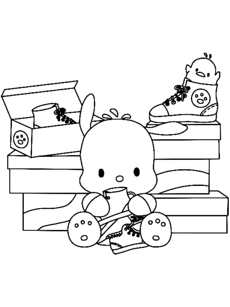 Little Pochacco Coloring Game Little Pochacco