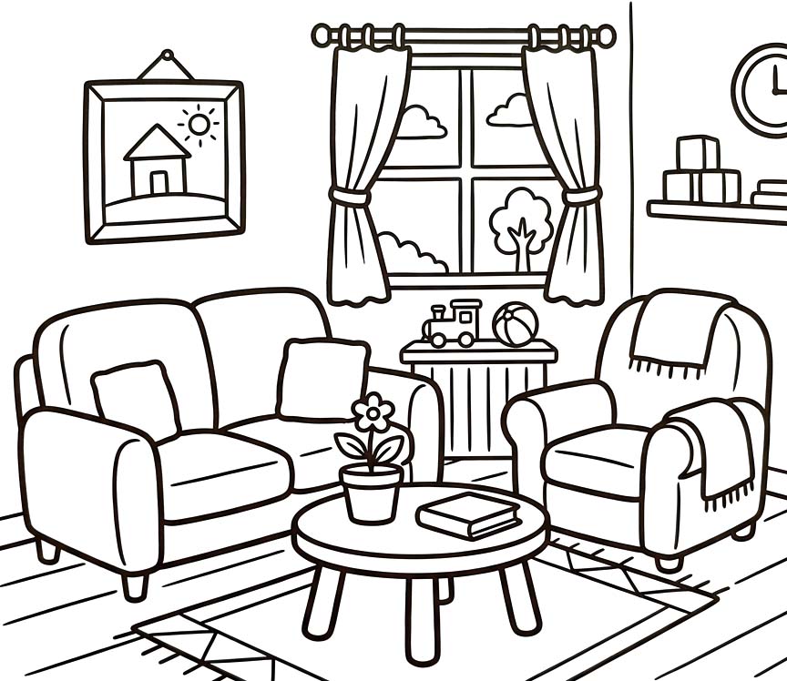 Living Room Simple