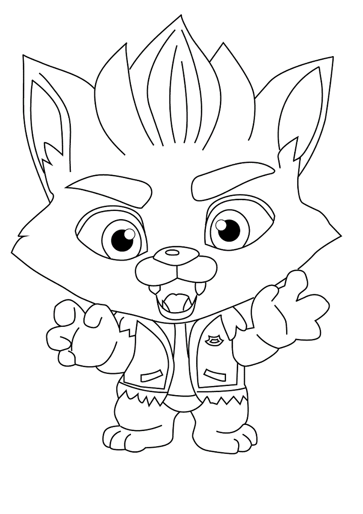Lobo Howler from Super Monsters