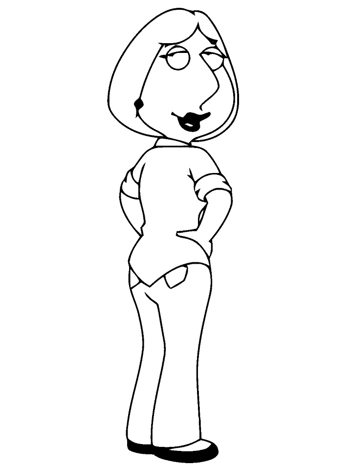 Lois Griffin Family Guy Coloring Game Lois Griffin Family Guy