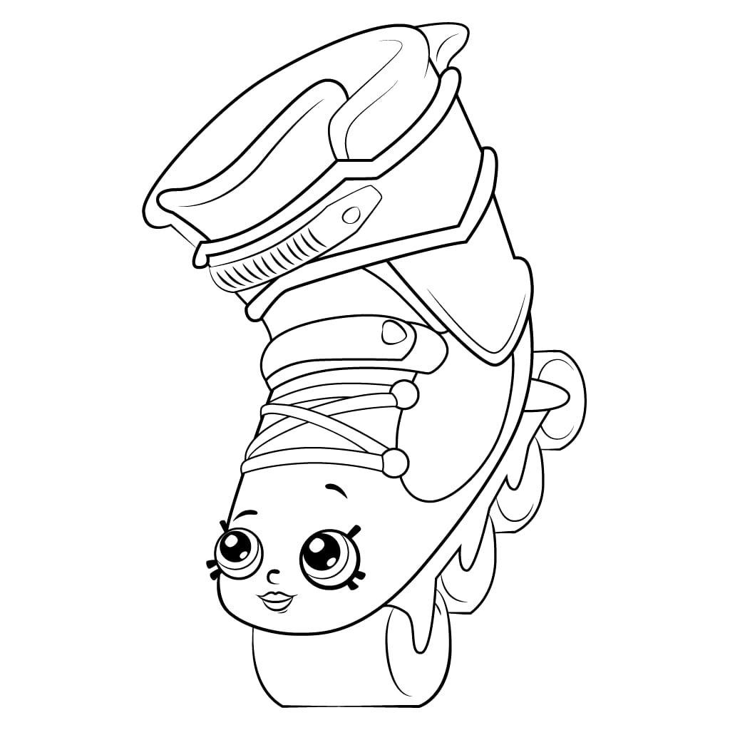 Lola Roller Blade Shopkin Coloring Game Lola Roller Blade Shopkin