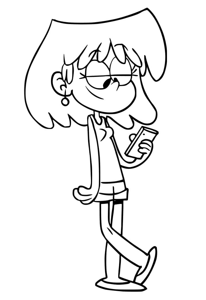 Lori Loud Coloring Game Lori Loud