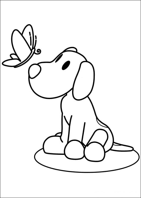 Loula and Butterfly Coloring Game Loula and Butterfly