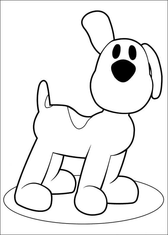 Loula from Pocoyo Coloring Game Loula from Pocoyo