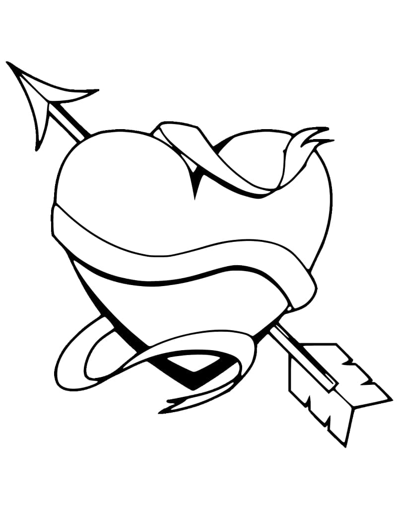 Love Heart and Arrow