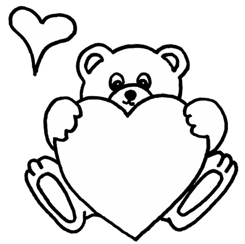 Love Teddy Bear Coloring Game Love Teddy Bear