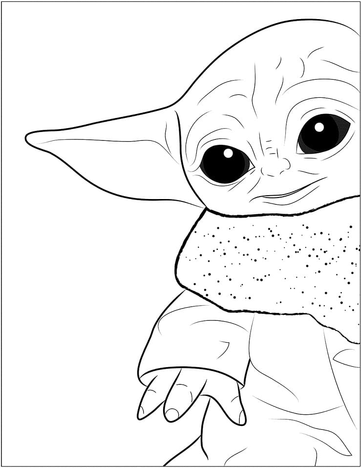 Lovely Baby Yoda