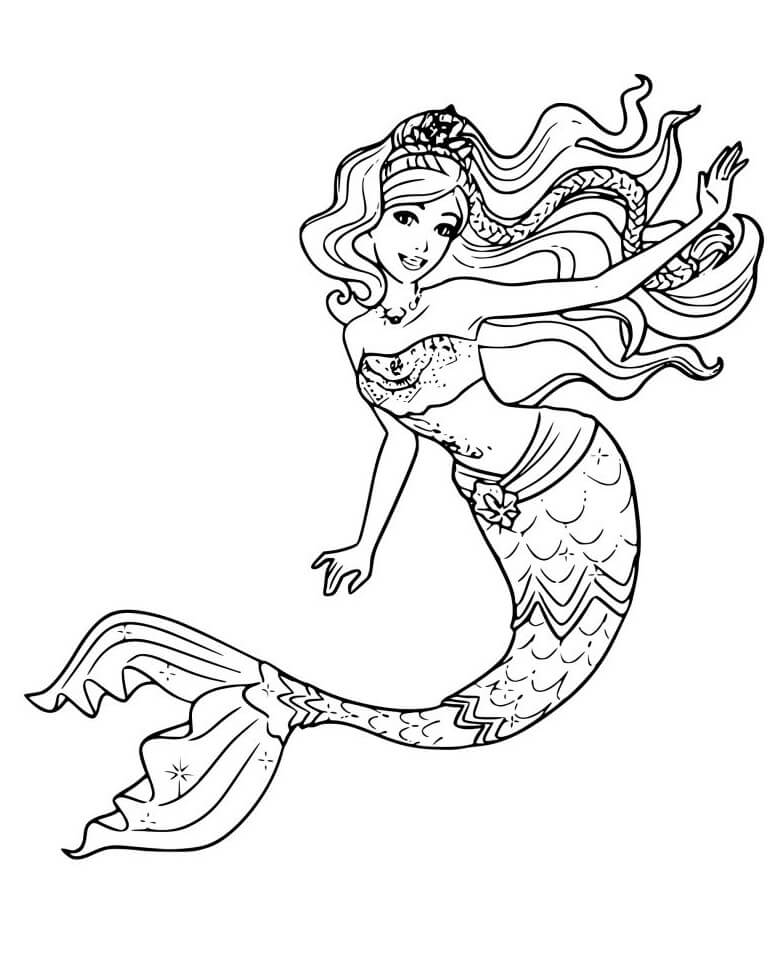 Lovely Barbie Mermaid
