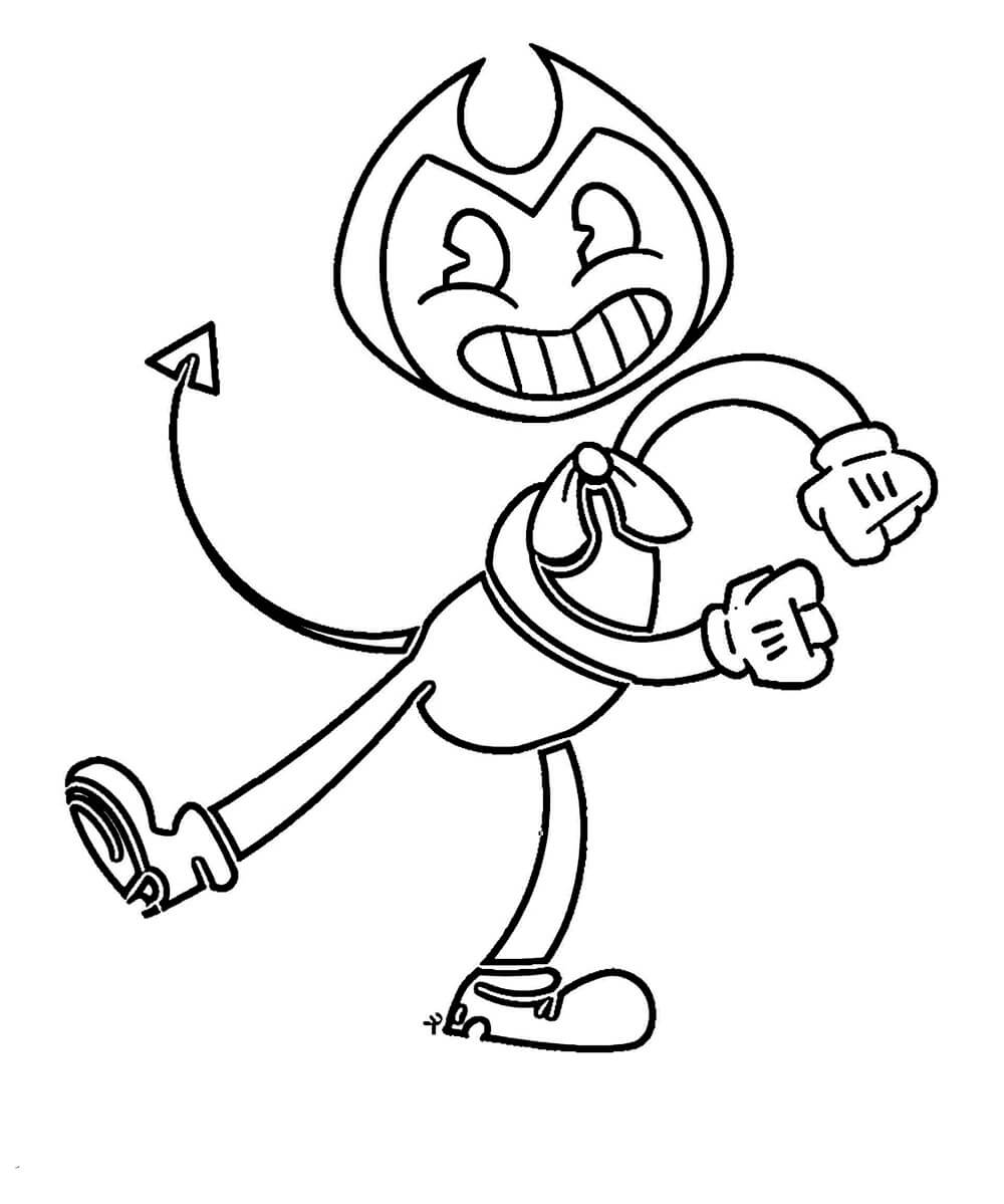 Bendy Coloring Games - ColoringGames.Net