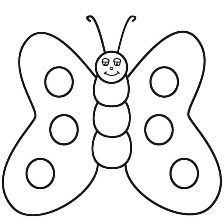 Lovely Cartoon Butterfly