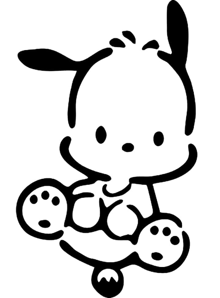 Lovely Pochacco Coloring Game Lovely Pochacco