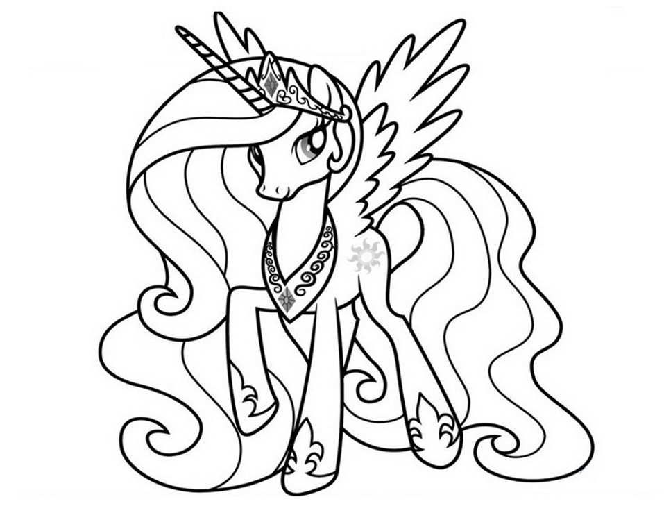 Lovely Princess Celestia Coloring Game Lovely Princess Celestia