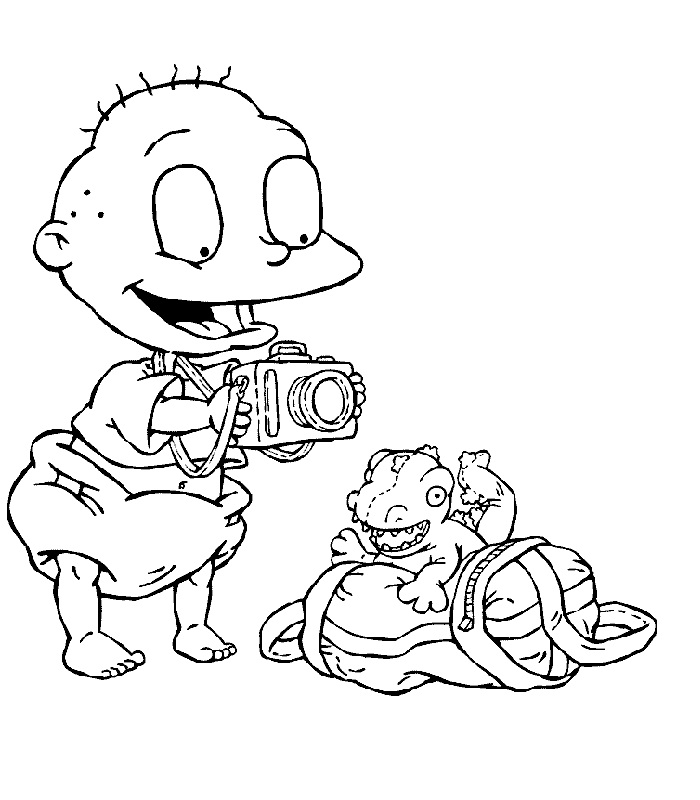 Rugrats Coloring Games Coloringgamesnet 8920