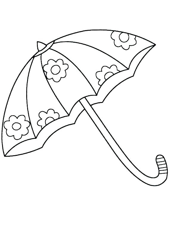 Lovely Umbrella Coloring Game Lovely Umbrella