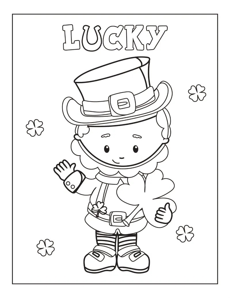 Lucky Leprechaun Saint Patrick’s Day