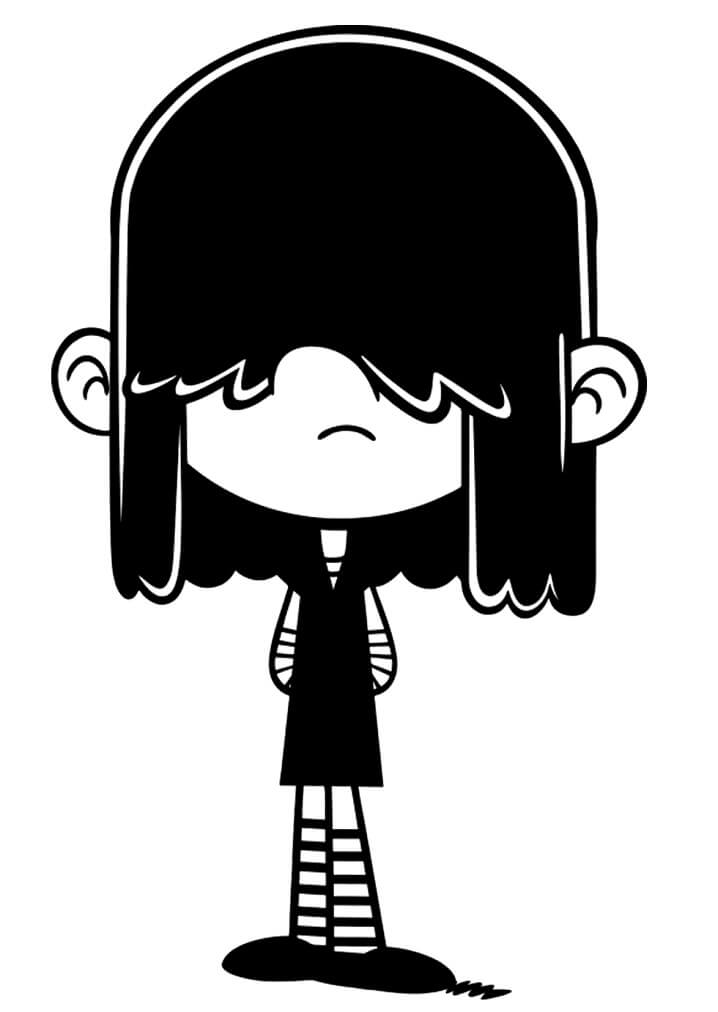 Lucy Loud House Coloring Game Lucy Loud House