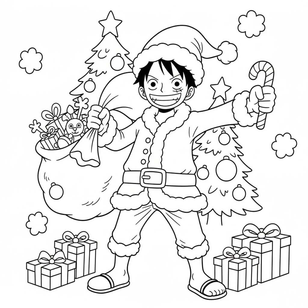 Luffy Christmas