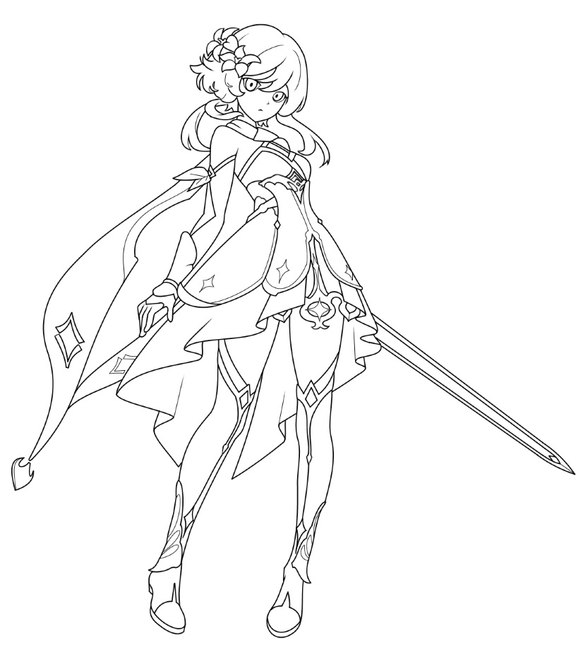 Lumine Genshin Impact