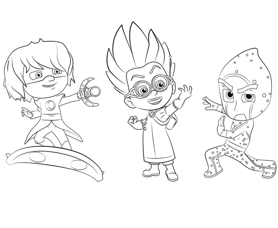 Luna Girl, Romeo and Night Ninja