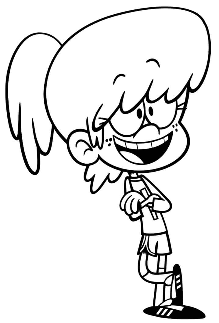 Lynn Loud House Coloring Game Lynn Loud House