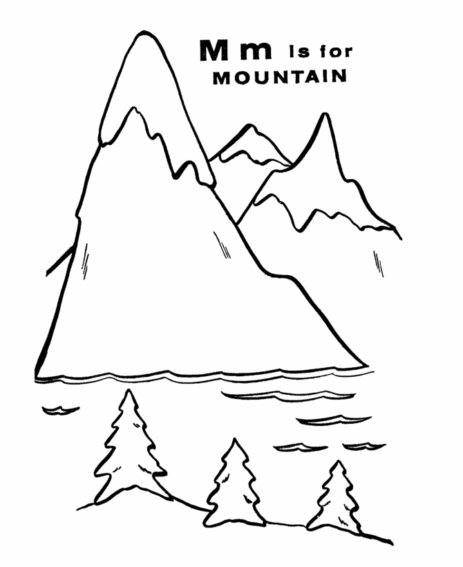 M is for Mountain
