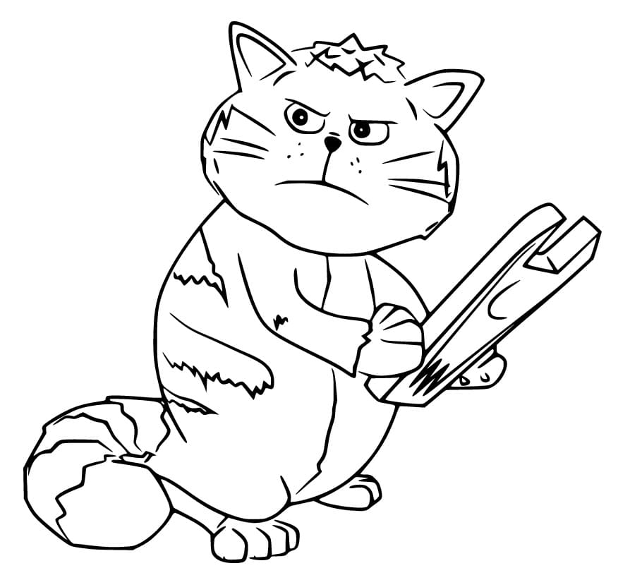 MAD Cat from Inspector Gadget