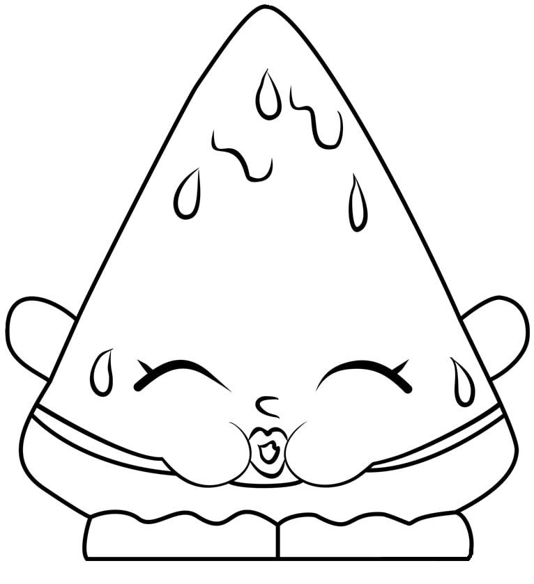 MELONIE PIPS Shopkin Coloring Game MELONIE PIPS Shopkin